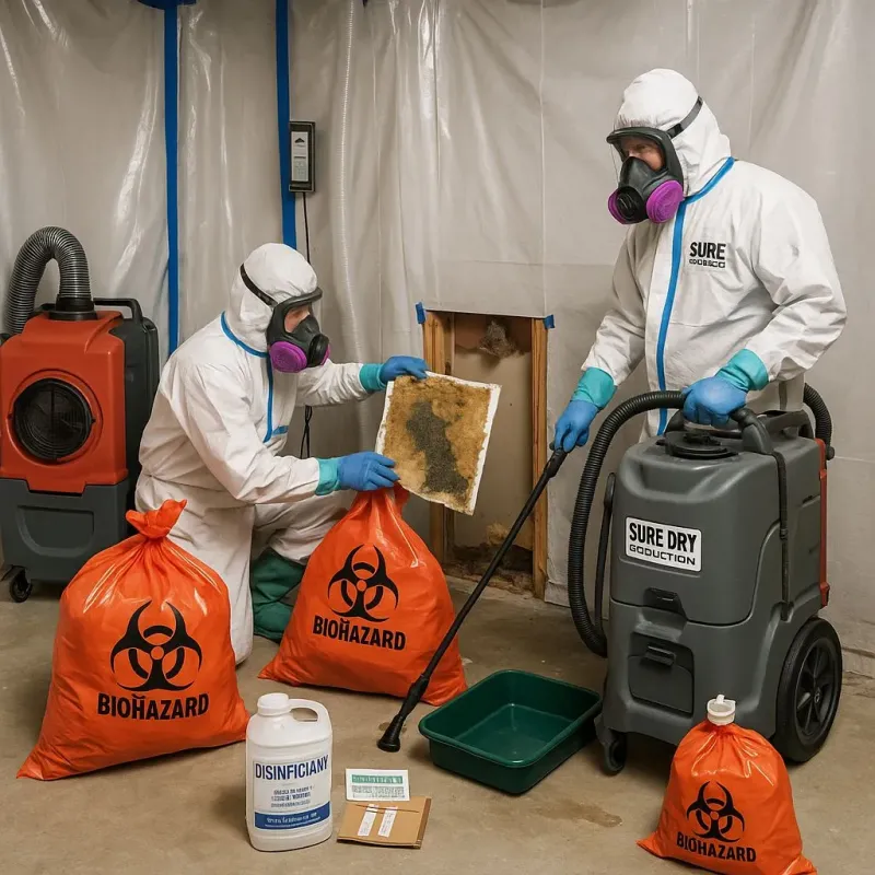Contaminated Water Handling Protocols process in Mandeville, LA