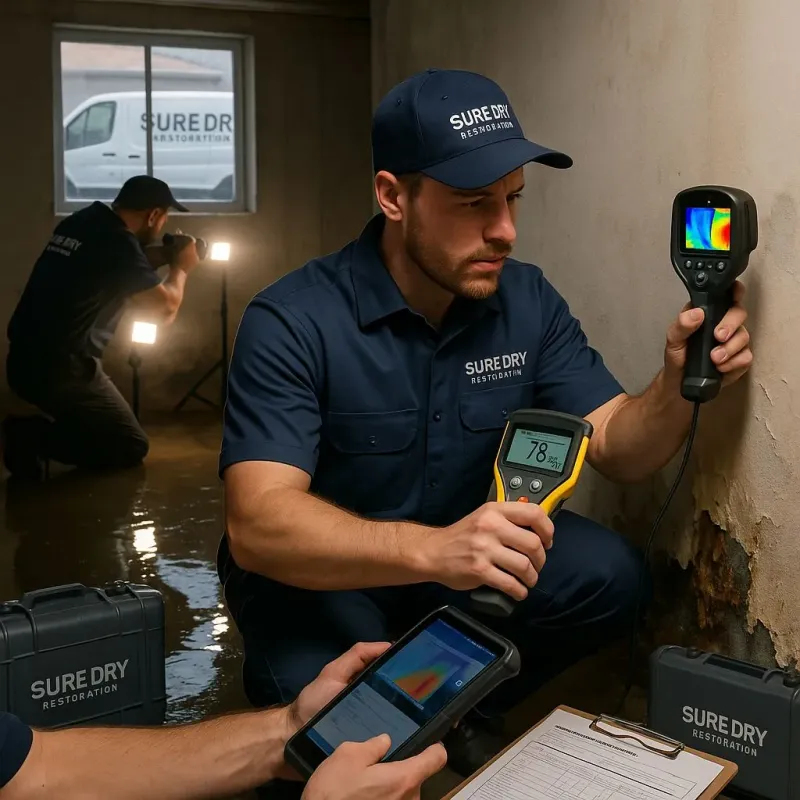 Initial Assessment and Documentation process in Mandeville, LA