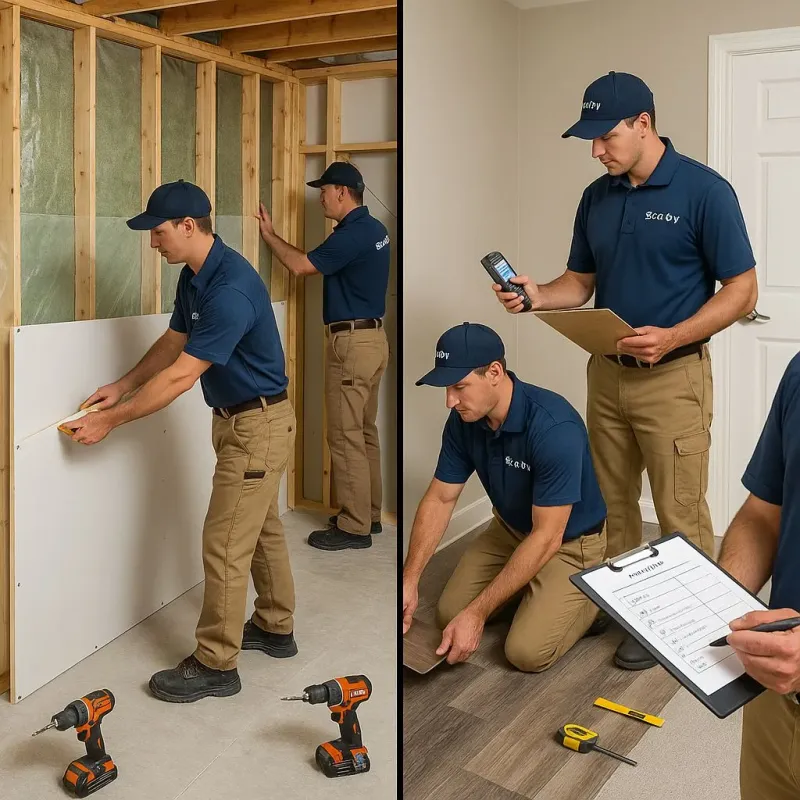 Repairs and Reconstruction process in Mandeville, LA